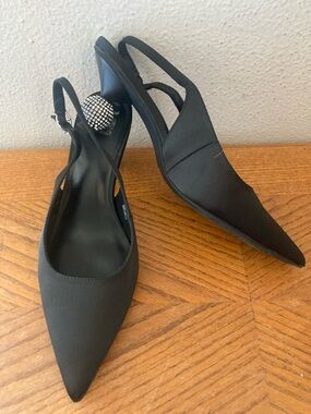 A NEW DAY “Simone” Rhinestone Ball Heels Size 6.5